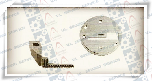 NEEDLE PLATE+FEED DOG for CS-4300